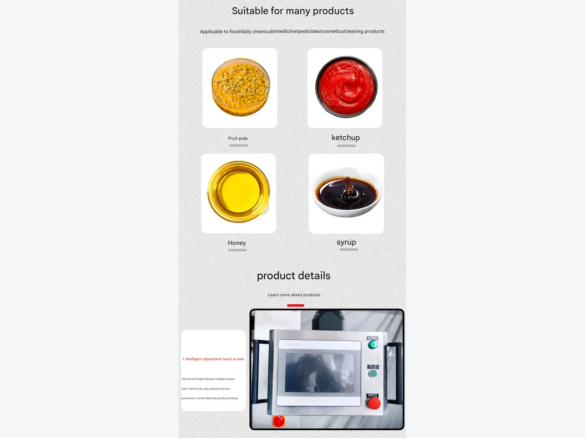 Automatic Jam Filling Line product presentation view 3
