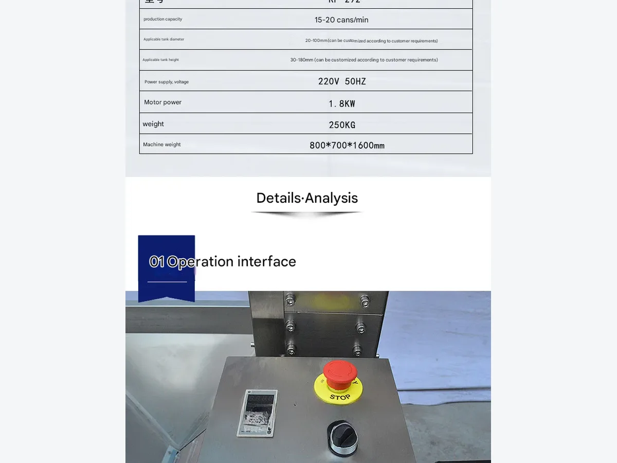 Automatic Wheel Capping Machine product presentation view 3