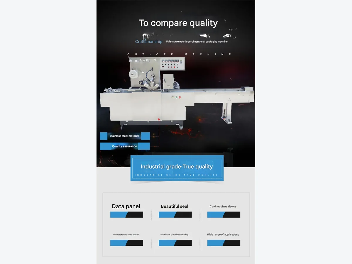 Bulk Product Overwrapping Machine product presentation view 2
