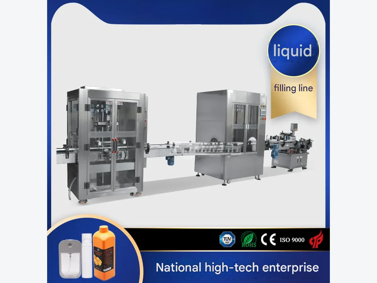 Filling, Capping & Labeling Line product presentation view 1