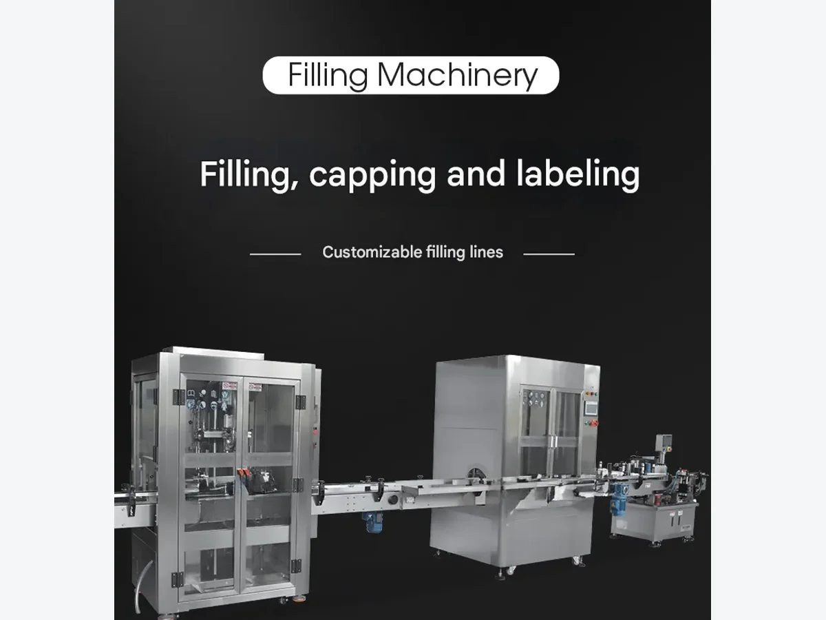 Filling, Capping & Labeling Line product presentation view 2