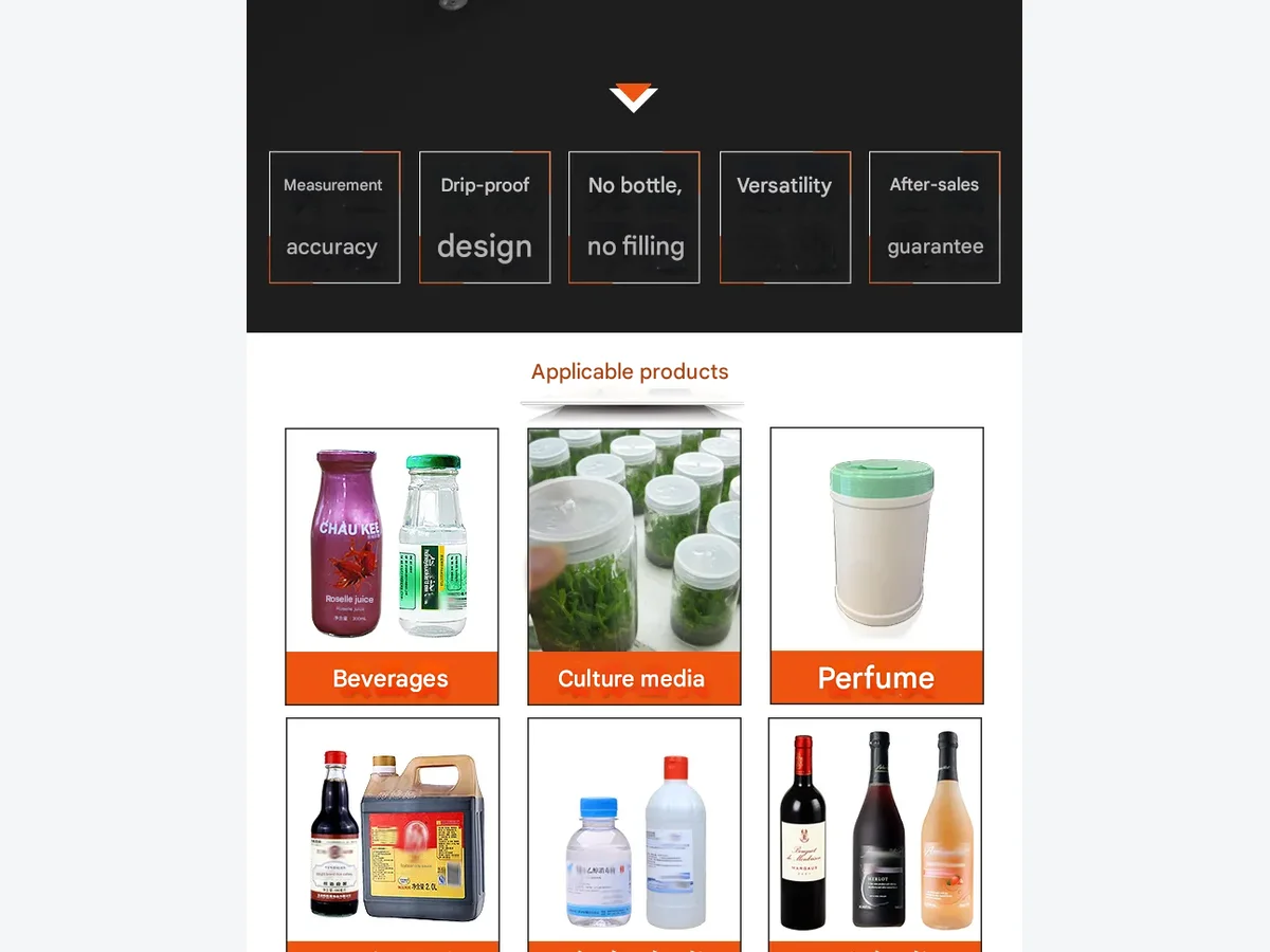 Four-Head Filling Production Line product presentation view 2