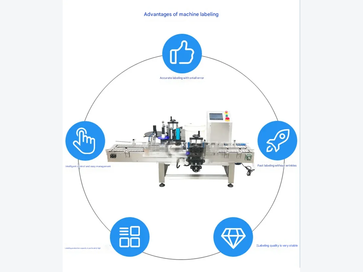 Large Container Labeling Machine product presentation view 2