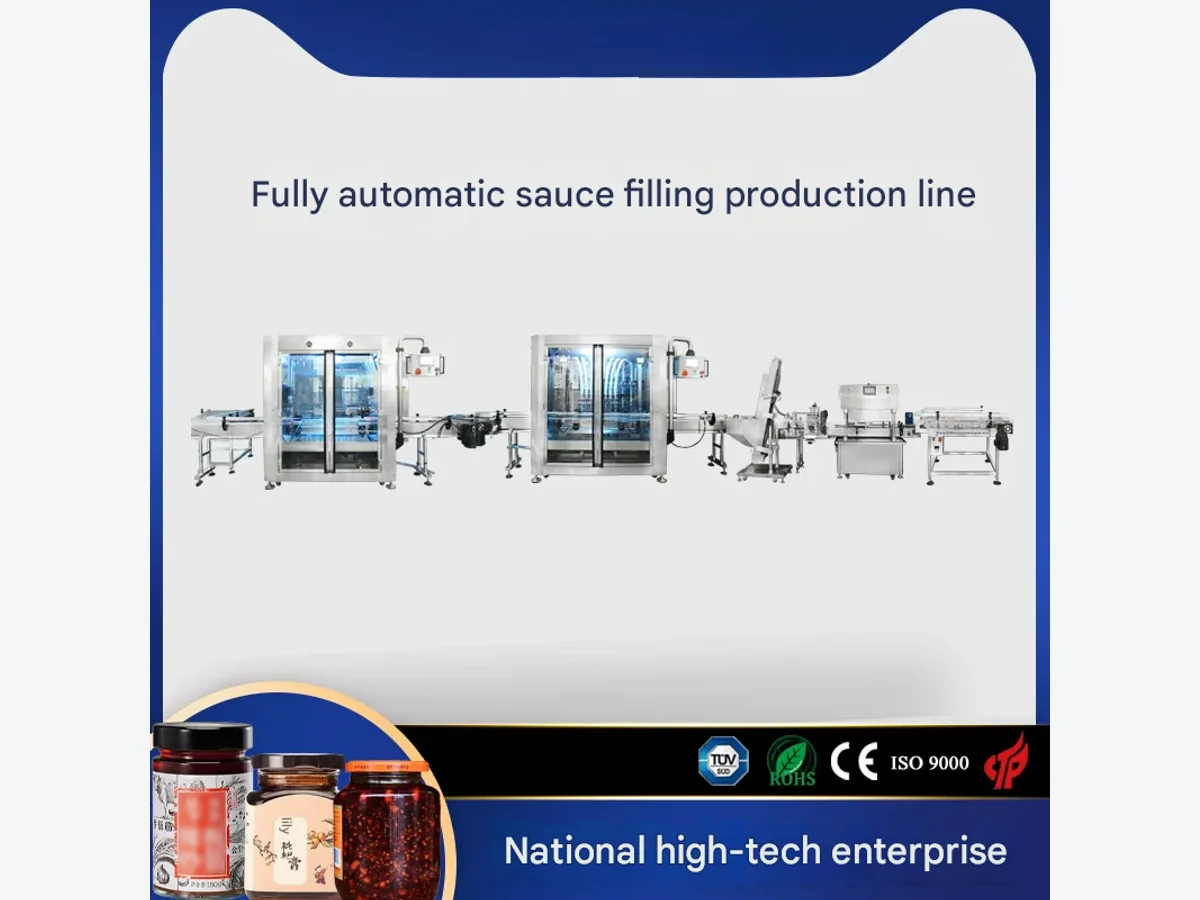 Sauce Filling Production Line product presentation view 1