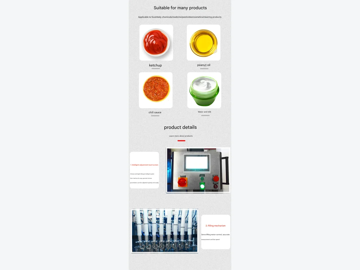 Sauce Filling Production Line product presentation view 3