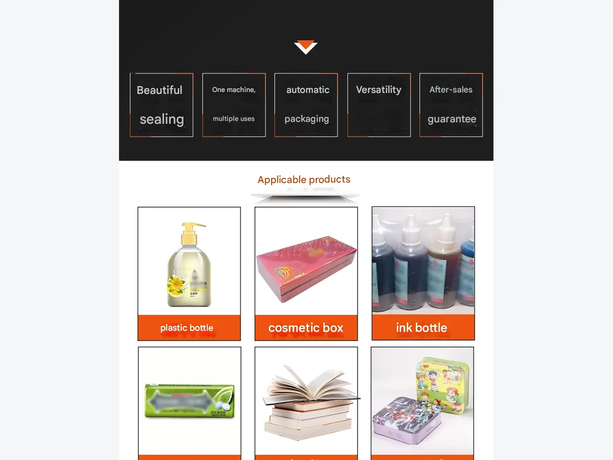 Shrink Wrapping Machine product presentation view 2